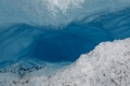 Closer View Of Water Flow in the Glacier