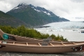 Replicas Of Tlingit War Canoes At Spencer Glacier