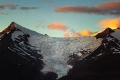 Sunset At Dawes Glacier